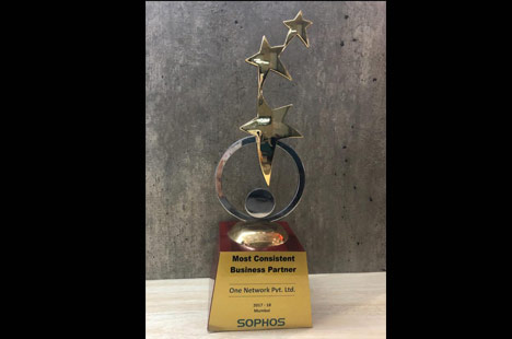 Sophos Most Consistent Business Partner 2017-2018